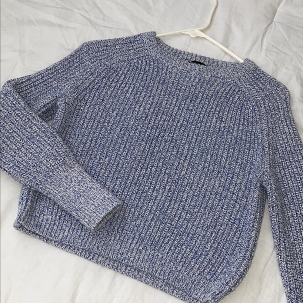 Blue American apparel knit sweater